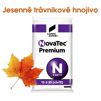 NovaTec Premium 15-3-20+3MgO+TE  25kg - jesenné